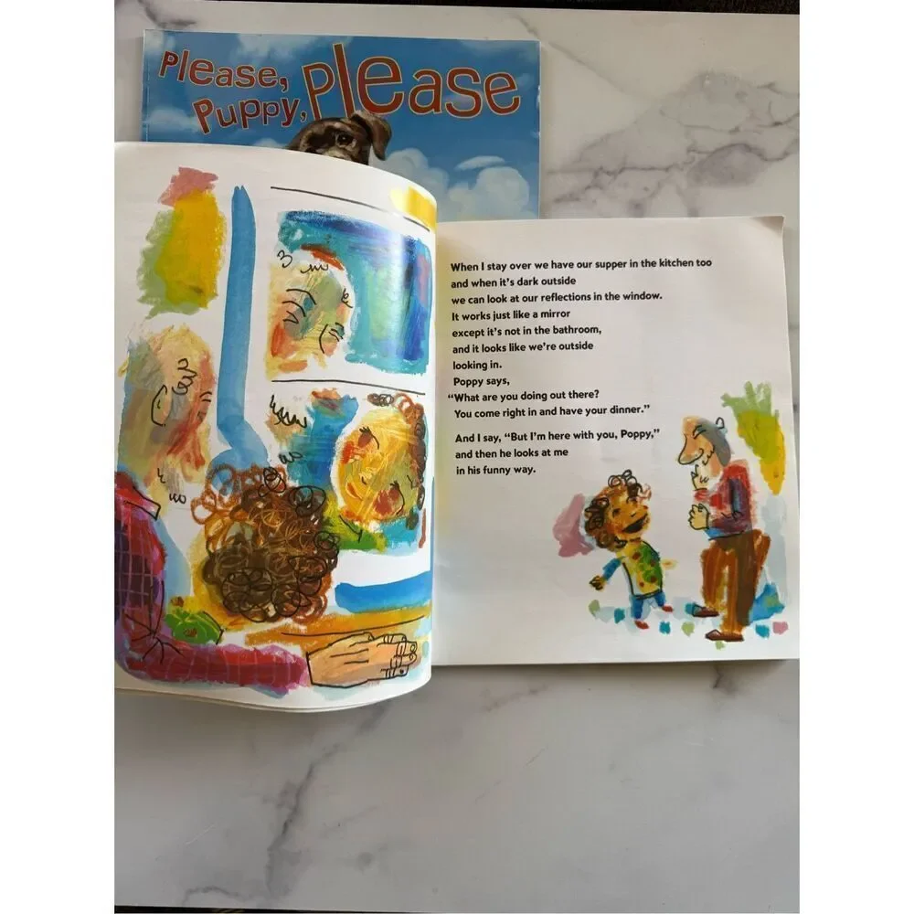 The Hello, Goodbye Window Please, Puppy, Please book bundle of 2 African America